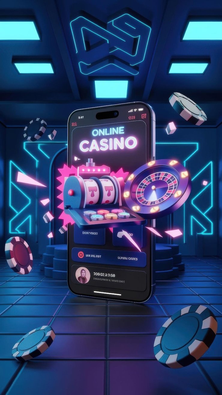 Kepingan Plinko melaju di papan